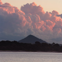 Clouds over Mt Cooroy
