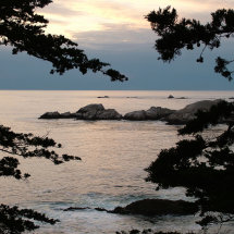 Sunset off California