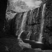 Guide Falls in Infrared