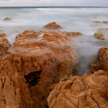 Where rocks meet the sea