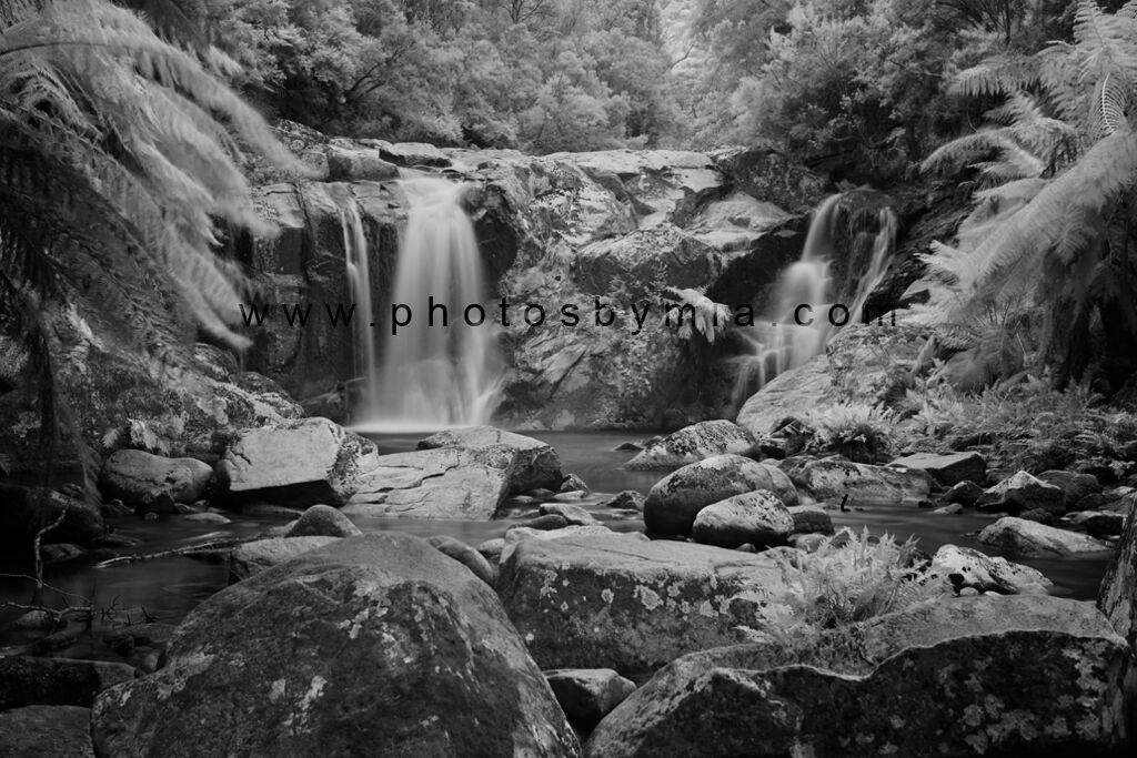 Halls Falls in Infrared