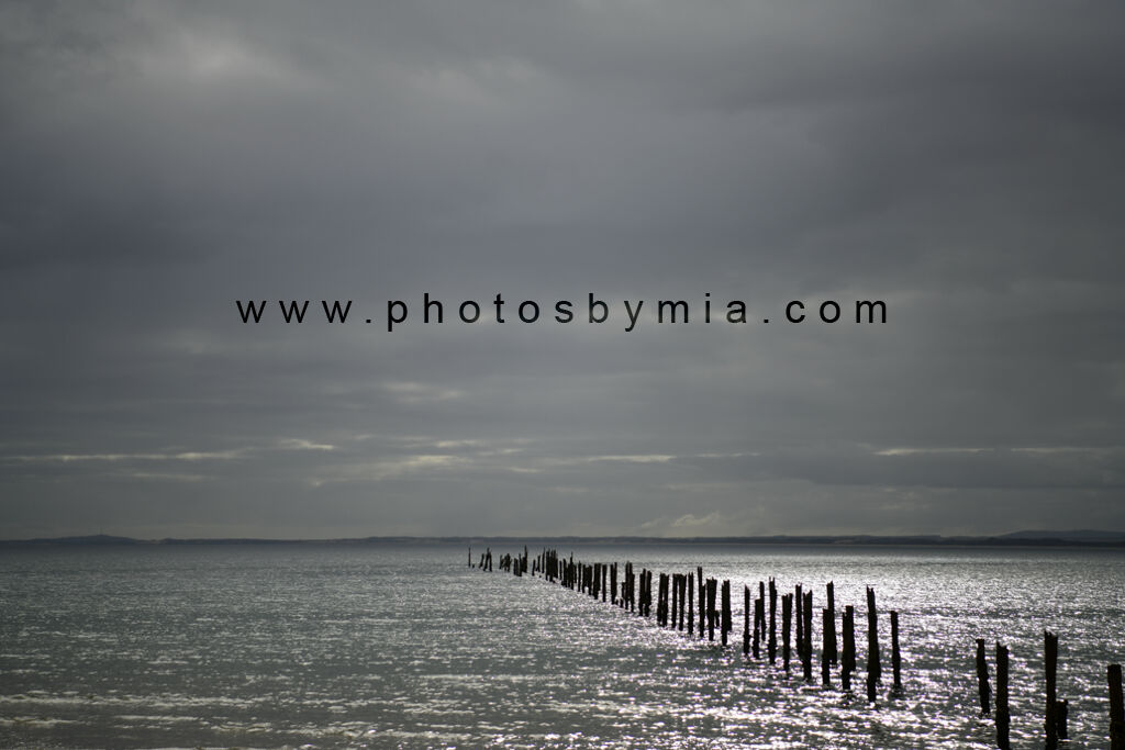 Bridport Jetty on a Grey Morning