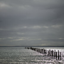Bridport Jetty on a Grey Morning