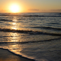 Sunrise on the water