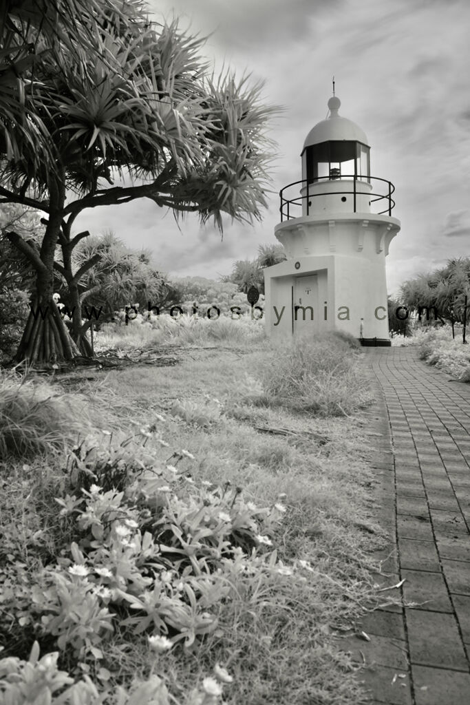 Fingal Lighthouse in Infrared