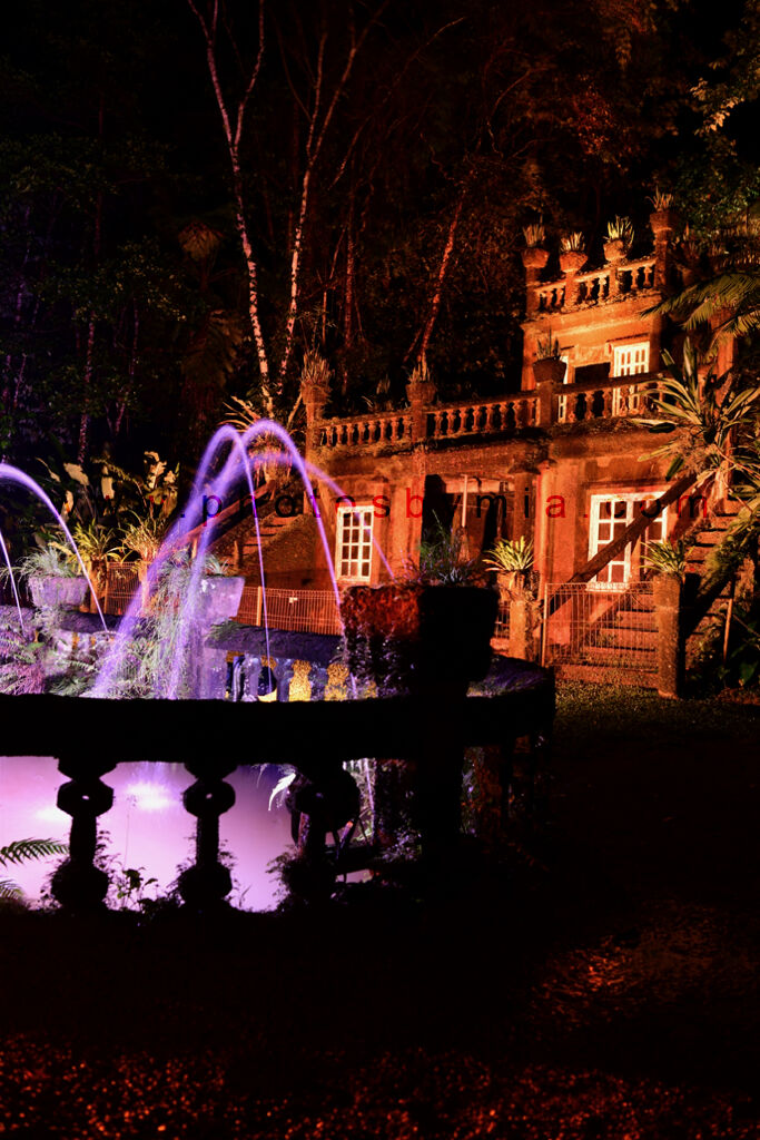 Light Show at Paronella