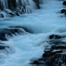 Blue Waters of Bruarfoss