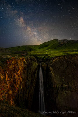 Speke's Mill Mouth Waterfall