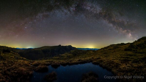 Milky Way, Lake District