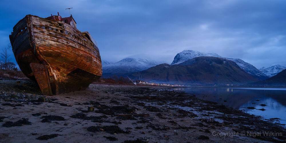 Old boat of Caol