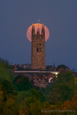 Moonrise at St Mary's