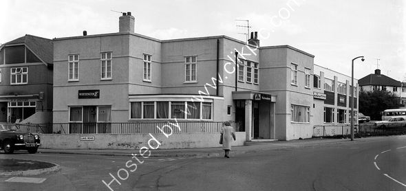 Mountbatten Hotel, Hooe, Plymouth in 1974 prior to demolition.