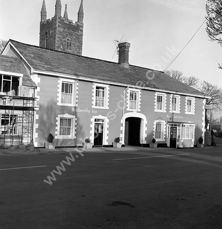 The Bradworthy Inn, The Square Bradworthy around 1973-4.