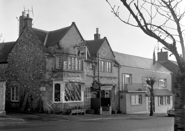 Choughs Hotel, High Street, Chard TA20 1QF around 1974