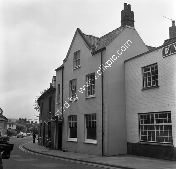 Fleur de Lys, St Mary Street, Bridgwater in 1973.