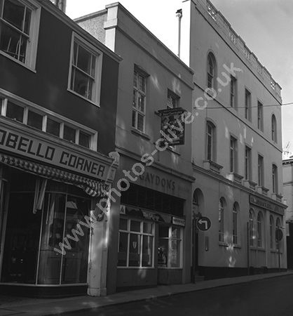 Gaydons 2 Cross Street, Barnstaple, Devon EX31 1BA around 1973-4.