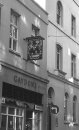 Gaydons pub sign 2 Cross Street, Barnstaple, Devon EX31 1BA around 1973-4.