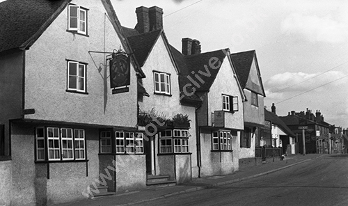 George And Dragon, Codicote in the 1950s.