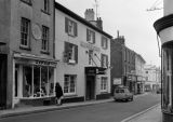 Browns Hotel (formerly the Queens Head Hotel as here in 1974) West Street, Tavistock PL19 8AQ around 1974.