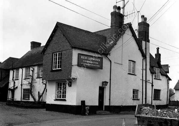 Red Lion Inn Broadclyst, Exeter, Devon EX5 3EL around 1974