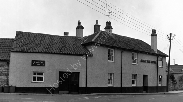 Royal Oak Hotel, Somerton TA11 6NA around 1974.