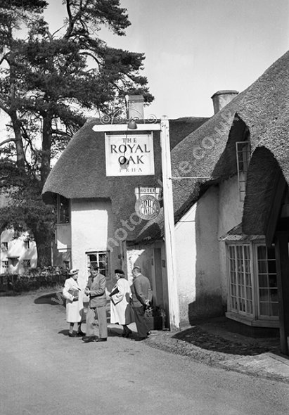 Royal Oak, Winsford, Near Minehead, Somerset TA24 7JE in the 1920s