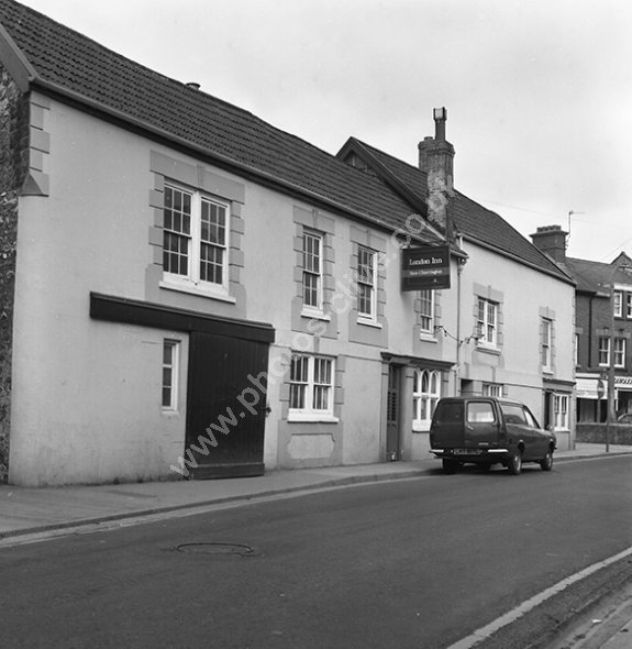 London Inn, Holyrood Street, Chard, Somerset around 1973-74