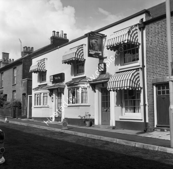 Toby Jug pub, (demolished) Fareham, Hants in 1973