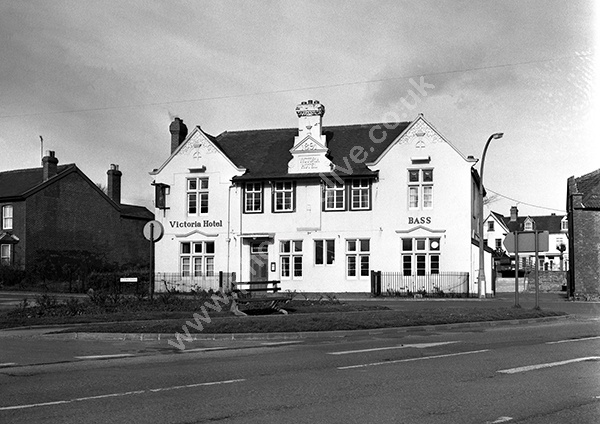 Victoria Hotel, Chard (now demolished) TA20 1HE around 1973