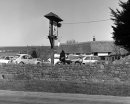 Post sign, Williams Arms, Wrafton, Braunton, Barnstaple, around 1973-74