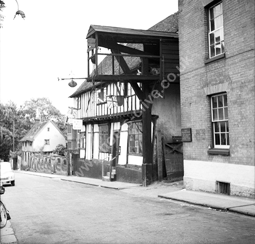 Ye Olde Bell and Steelyard, Woodbridge, Suffolk in 1950s