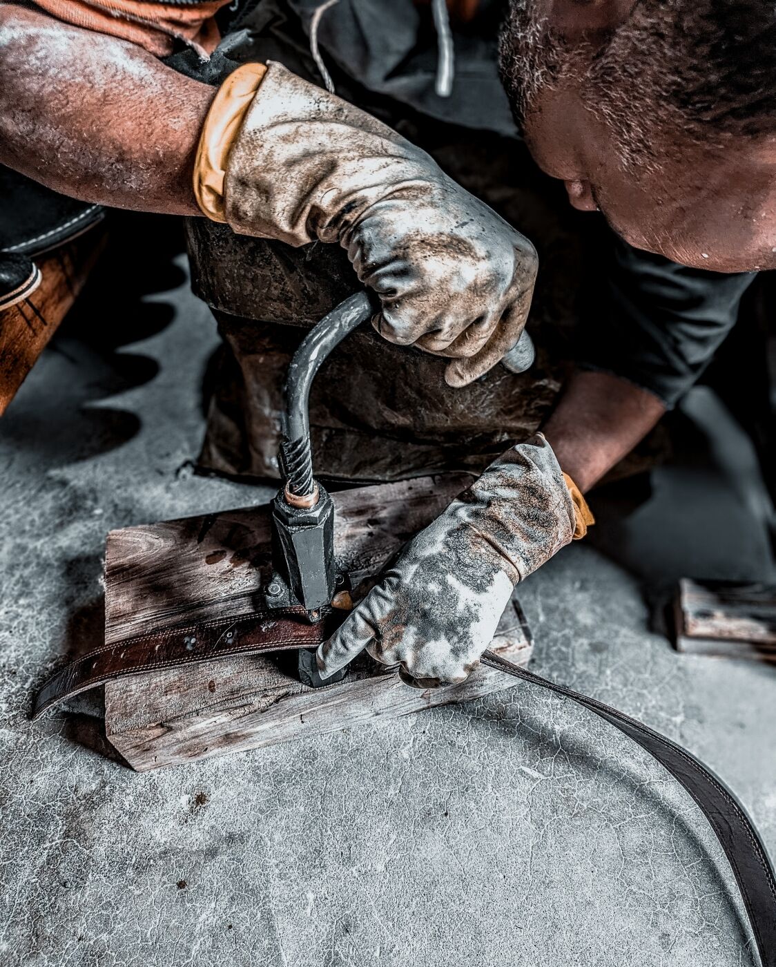 Colour Print 2nd Adrian Wyatt Making Adjustments 1