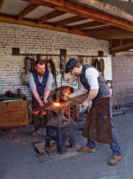 Colour 1st: Blacksmiths at Work by Roger Harvey