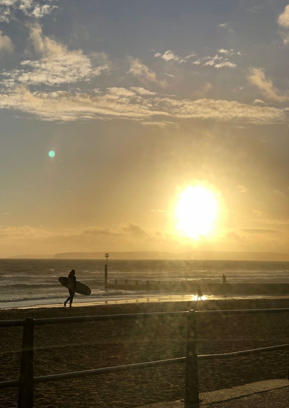 Les Benson Sunset Surfer 1