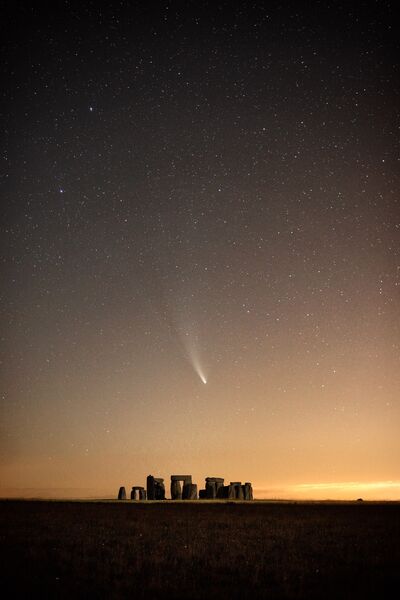 Colour 1st Comet Neowise by Rakesh Nar