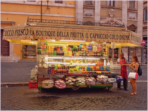 A Rome Vendor