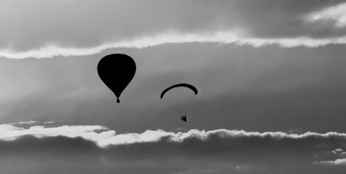 3rd Monochrome: Above the Clouds by Susan Shore
