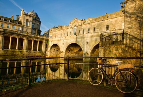Just a Bike and a Bridge