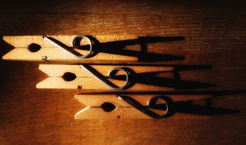 3rd Colour: Three Pegs by Judith Haines