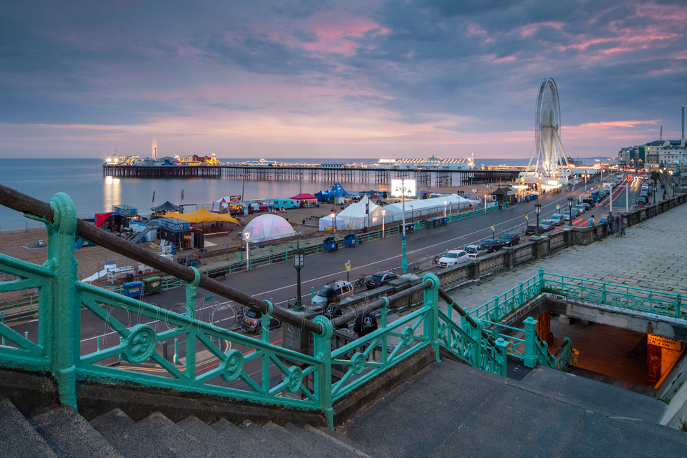 Sunset in Brighton