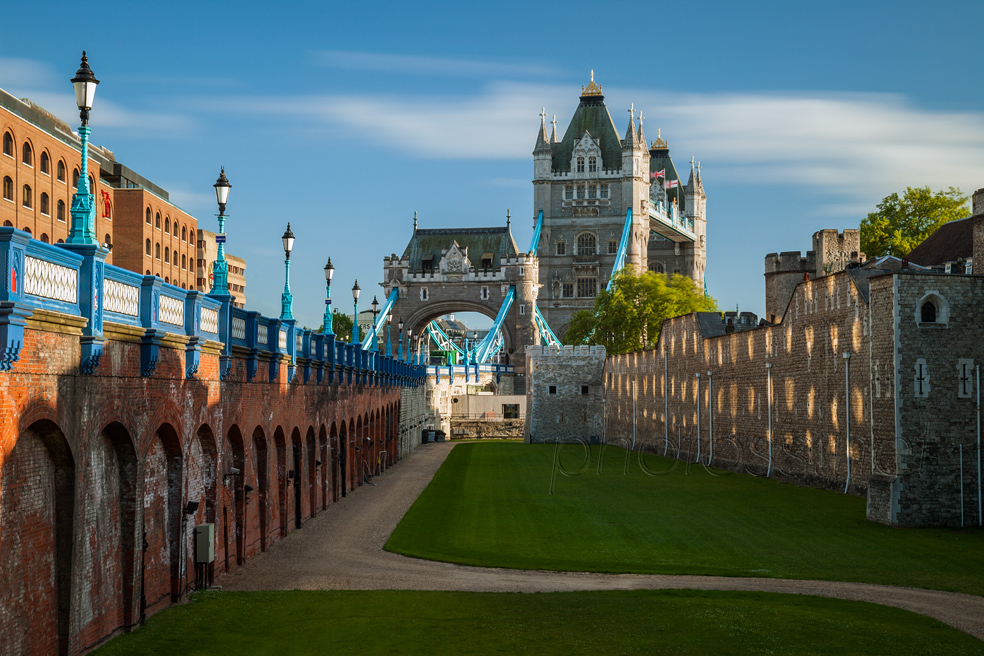 Tower Bridge in spring