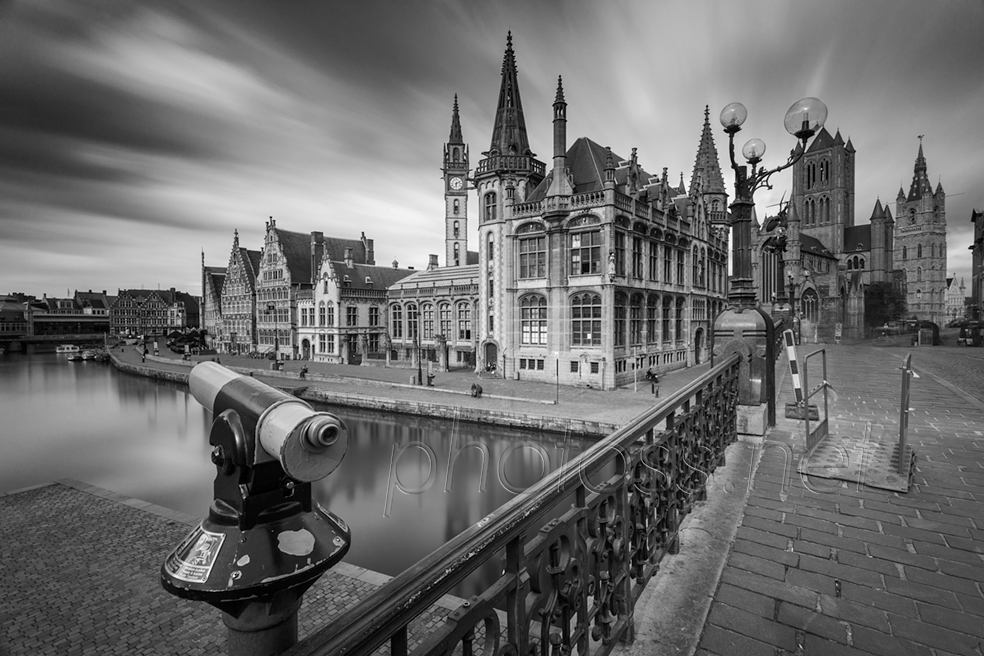 Afternoon in Ghent Old Town