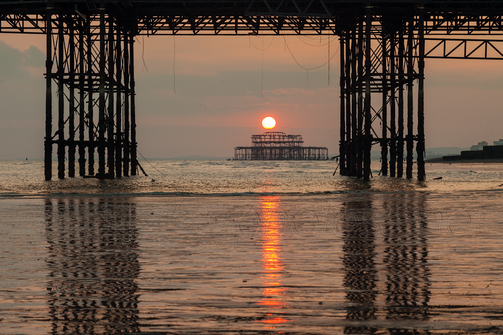 Sunset in Brighton