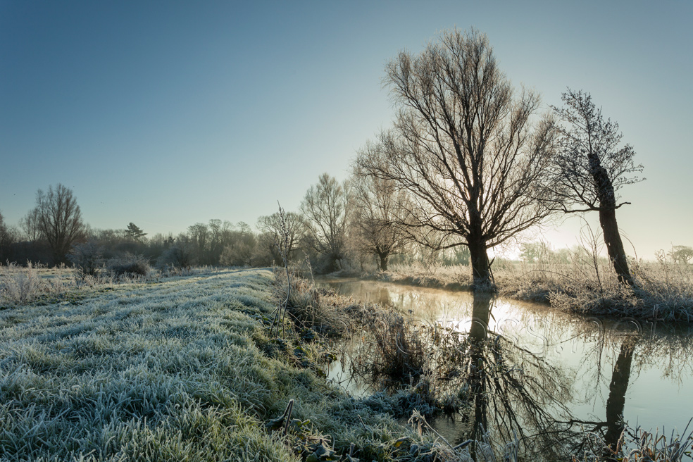Frosty morning in Ouse Valley