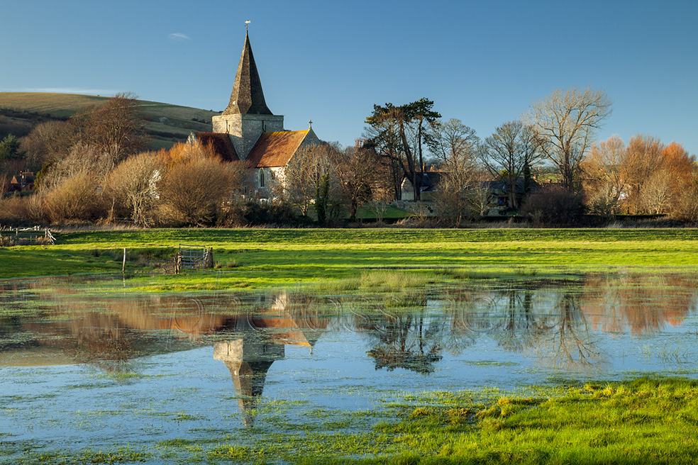 Alfriston church in East Sussex