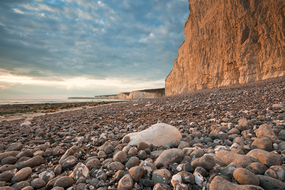 Cloudy afternoon at Birling Gap