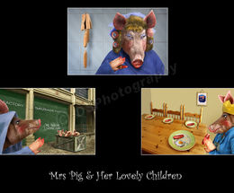 Mrs Pig and Her Lovely Children