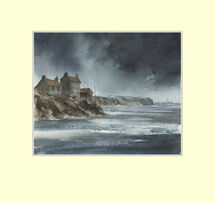 152 British Coastline.19.5 x 16.5cm