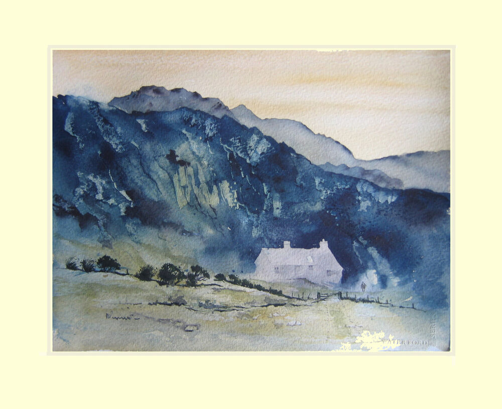 219 The Mountains of Wales. 30 x 22.8cm