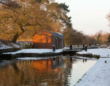 Winter Sun At Audlem Locks